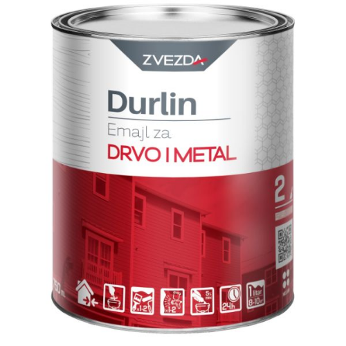 Picture of Zvezda Durlin emajl za drvo i metal plavi RAl 5005 0,75l