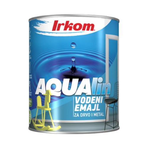 Picture of Irkom Aqualin emajl beli saten 700ml