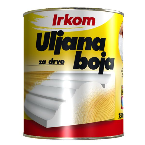 Picture of Irkom uljana boja za drvo bela 750ml