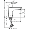 Picture of Hansgrohe Focus baterija za lavabo