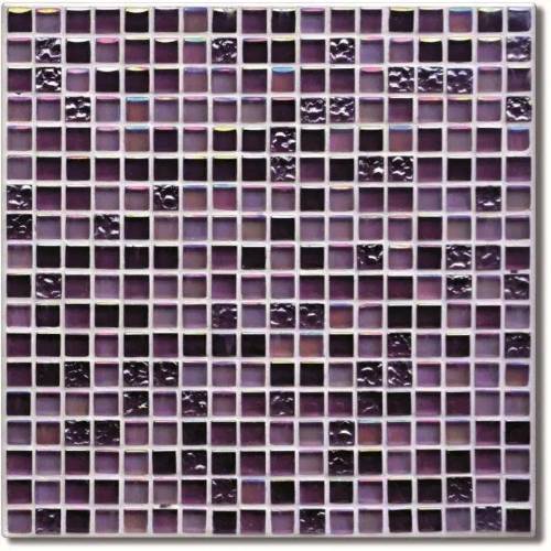 Metalik ljubičasti mozaik 30×30