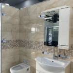 Pločice za terasu bež mozaik ornament 25x25