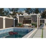 Glass Mosaic Mix AB Blue 33×33