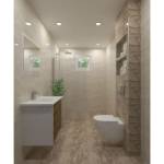 Zidna pločica Dreire Noce 28x85 smeđa