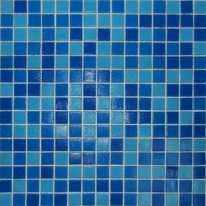 Glass Mosaic Mix AB Blue 33×33 sjajna staklena pločica plavi stakleni mozaik 33×33 sjaj