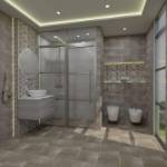 Slika Pastellato Faset Grey KK 20x60