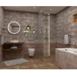 Slika Pastellato Faset Grey KK 20x60