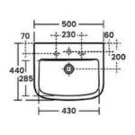 Picture of Tempo Lavabo 50 bez Kutije T058801