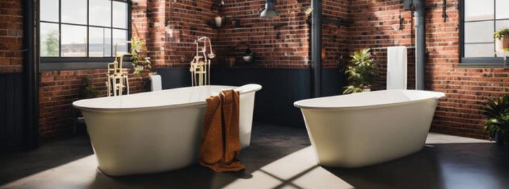 Industrijski stil u kupatilu - za one sa jedinstvenim ukusom