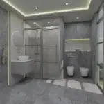 PG Salome Dark Grey polirane pločice za luksuzan enterijer