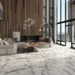 Pločice mermernog izgleda za dnevnu sobu