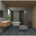 Pločica imitacija kamena antracit