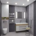 dekorativna podna pločica sivi ton