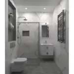 Elegantna keramička pločica sa sivim žilama