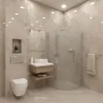 Pločica u sivoj boji sa kamenim efektom