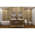 Svetla podna pločica 30x60 imitacija kamena