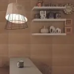 Podna pločica imitacija kamena u cimet nijansi