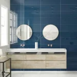 Plava sjajna zidna pločica