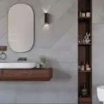 Glazirane bijele pločice rektificirani rubovi