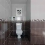 Tamnobraon pločica drvenog izgleda