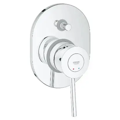 Grohe BauClassic - Ugradna Baterija sa Prebacivačem 29047000 Grohe BauClassic - Ugradna Baterija sa Prebacivačem 29047000
