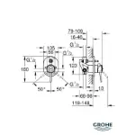 Grohe BauClassic - Ugradna Baterija sa Prebacivačem 29047000 