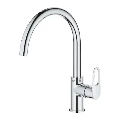 Bauflow jednoručna kuhinjska baterija 31230001 Bauflow kuhinjska baterija hrom jednoručna