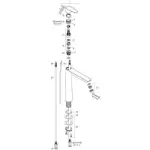 Talis E Baterija za Lavabo 71716000