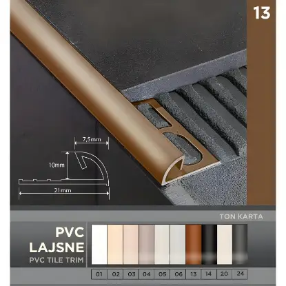 En Lajsna 13 Braon 10mm En Lajsna 13 Braon 10mm