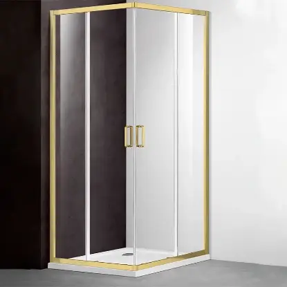Naa 1142 Kvadratna Kabina Gold 80x80  Tuš kabine 80x80 I naa1142 kvadratna