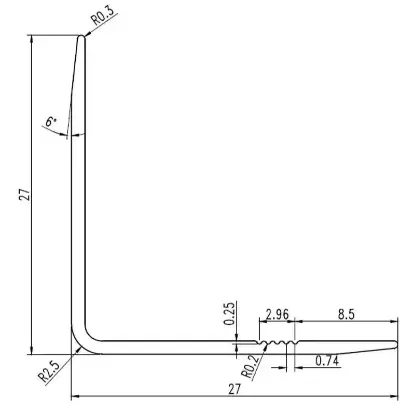 En Mat Silver C-27 Ivična 27x27 En Mat Silver C-27 Ivična 27x27