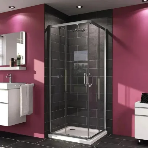 Klizna tuš vrata 120x190 providna