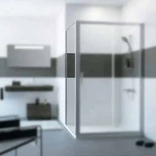 hüppe classics 2 bočni panel 90x200 aluminijum srebrni profil