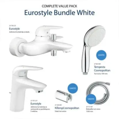 Complete Value Pack Eurostyle Bundle White Complete Value Pack Eurostyle Bundle White