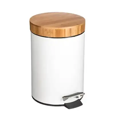 Cotesa mini metalna kanta 3L za kupatilo cotesa metalna kanta za kupatilo 3l