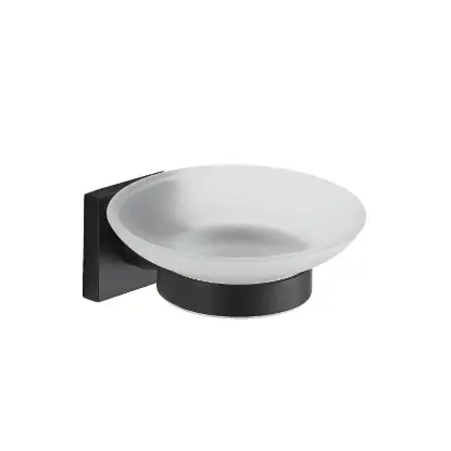 Držač Sapuna sa Tacnom Matt Black 50939 Držač Sapuna sa Tacnom Matt Black 50939