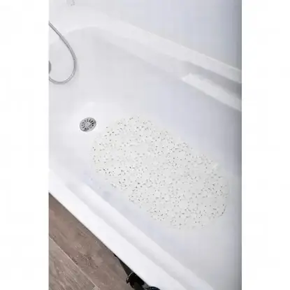 Tendance protivklizna guma za kadu 69x36 cm pvc guma za kadu 69x36 cm bela