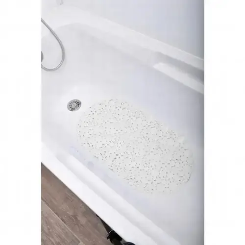 pvc guma za kadu 69x36 cm bela