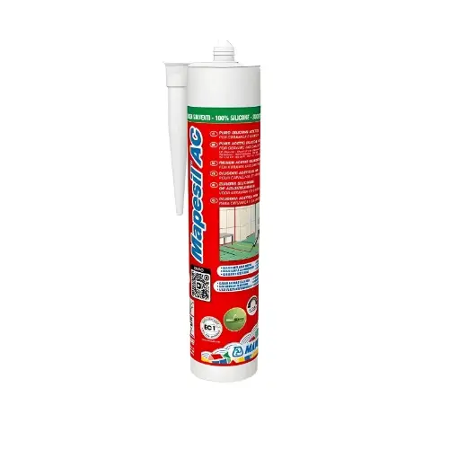 Silikon Mapesil AC bela boja
