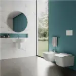 Zidni lavabo sa zaobljenim ivicama