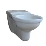 Bela konzolna WC šolja San Remo