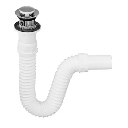 Texo En Fleksibilni sifon L - Jednodelni CLICK-CLACK Mesing Texo En Fleksibilni sifon L - Jednodelni CLICK-CLACK Mesing