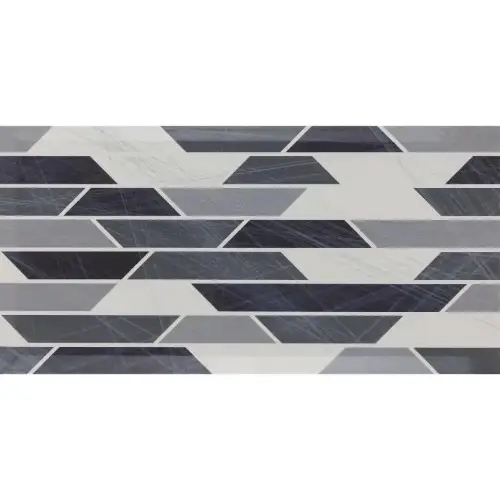 Zidna pločica Web Faset Grey 25x50