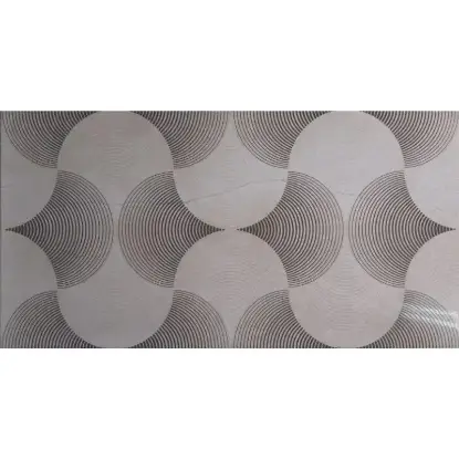 Elegantna geometrijska pločica u toplim tonovima Svetlo-braon zidna pločica sa krugovima