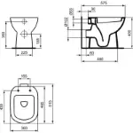 Bide Ideal Standard 360x485x400