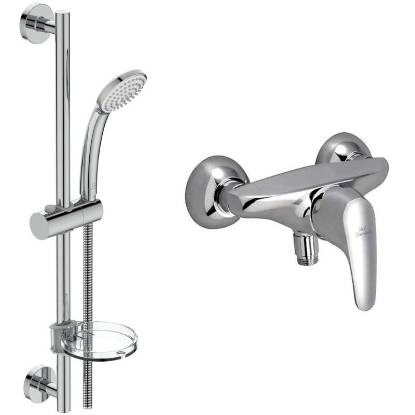 CS New Baterija za Tuš Kade (B3745AA+B9501AA) Slavine za kupatilo I Idealrain Soft b3745aa+b9501aa