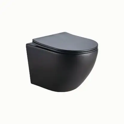 Abloom Rose Konzolna WC Šolja Matt Black Konzolna WC šolja Matt Black