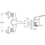 Slimline 2 Slavina za Kadu B9087AA