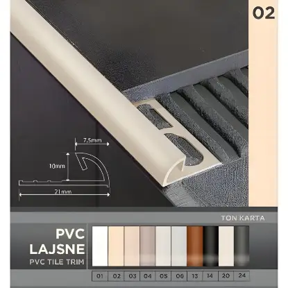 Lajsna Svetlo Bež 03 10mm MP Lajsna Svetlo Bež 03 10mm MP