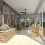 Imitacija kamena podne pločice